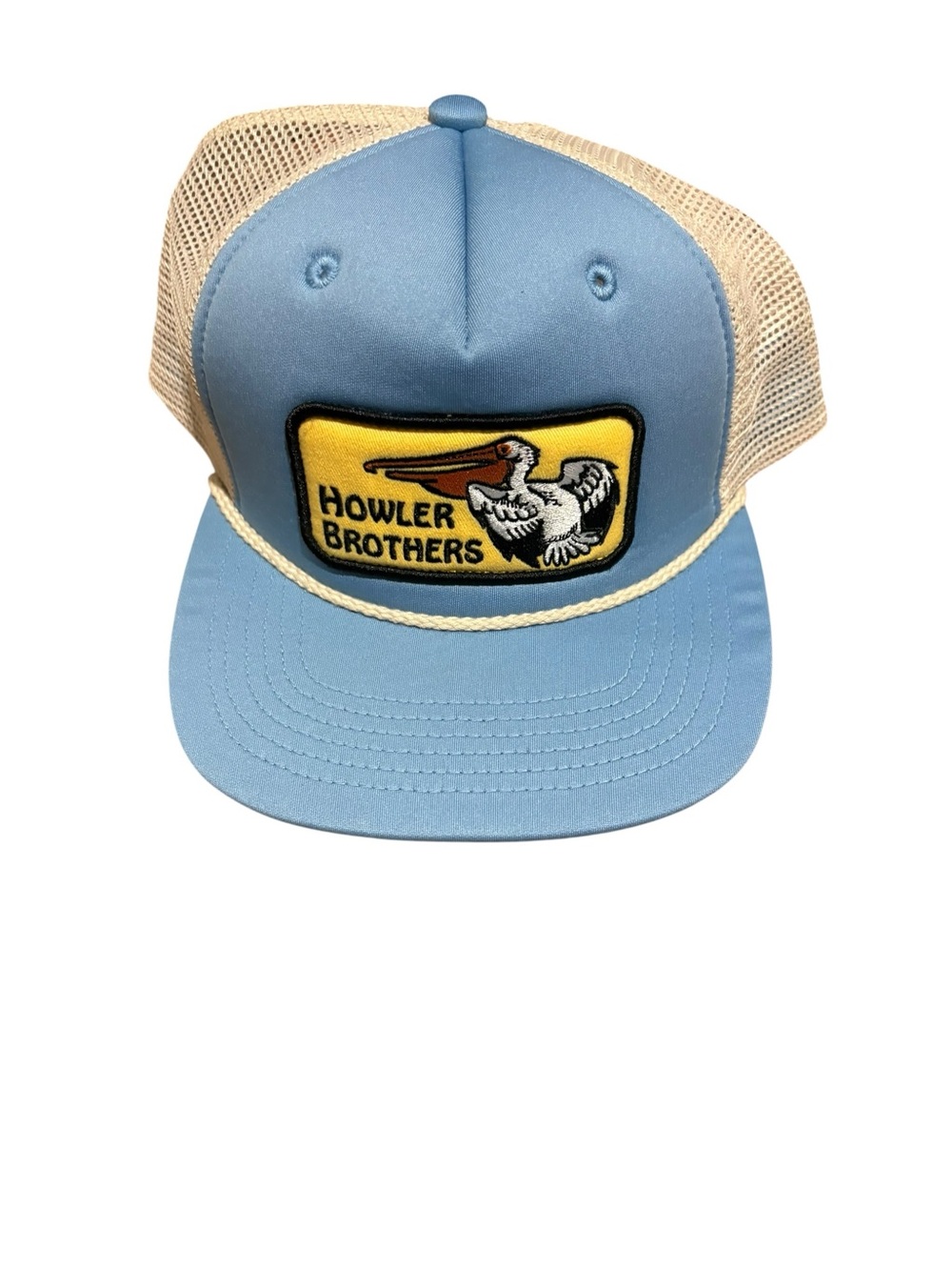 Howler Brothers Pelican Badge Feedstore Unstructured Snapback Trucker Hat NWOT